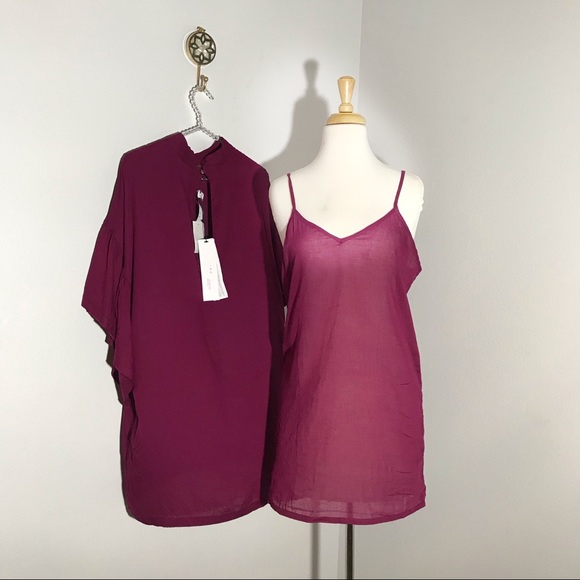NWT✨ IRO fushia/burgundy color dress - Picture 6 of 8